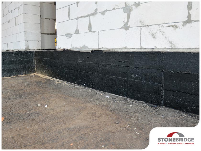 waterproofing concrete walls and foundations